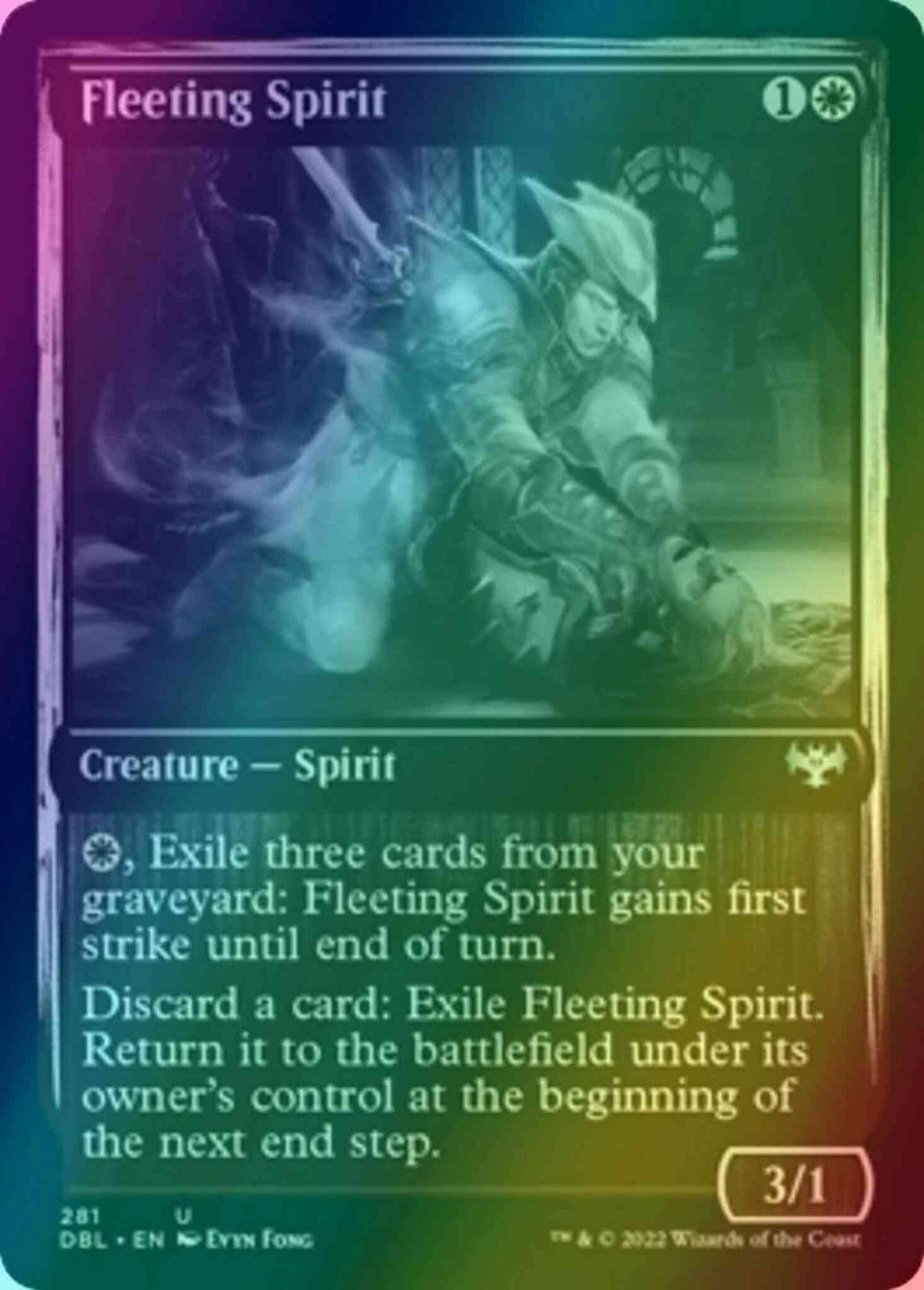 Fleeting Spirit [281] [Innistrad: Double Feature] [Foil]