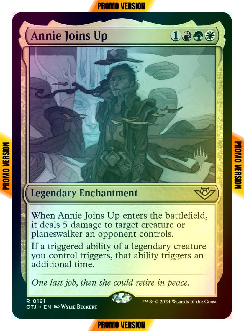 Annie Joins Up [191p] [Promo Pack] [Outlaws of Thunder Junction: Promos] [Foil]