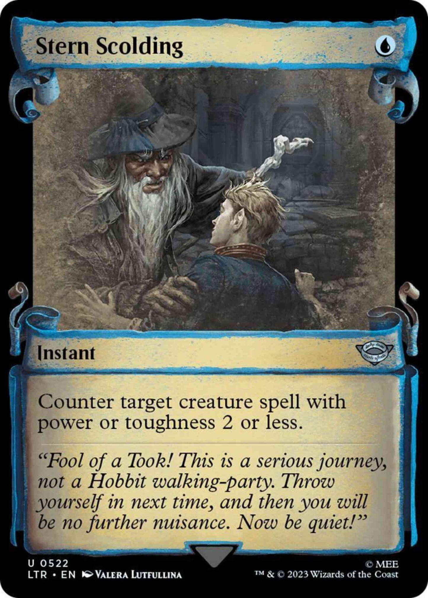 Stern Scolding [522] [Scrolls Showcase] [The Lord of the Rings: Tales of Middle-earth] [Non-Foil]