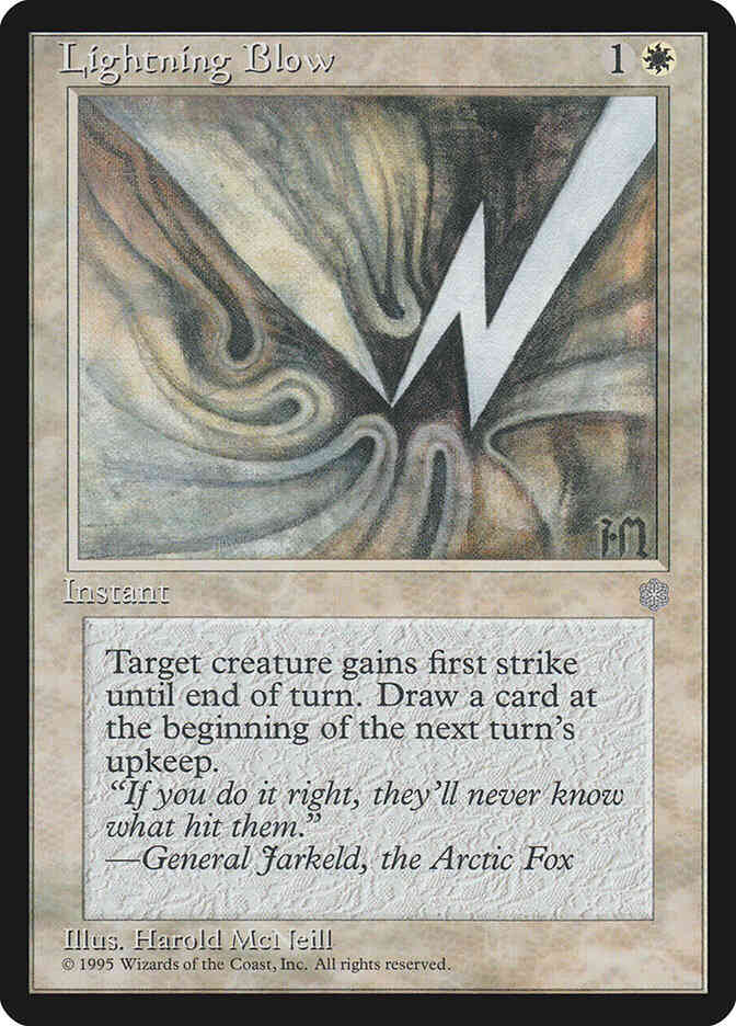 Lightning Blow [42] [Ice Age] [Non-Foil]