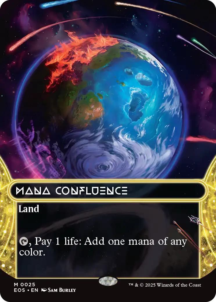 Mana Confluence [25] [Borderless] [Edge of Eternities: Stellar Sights] [Non-Foil]