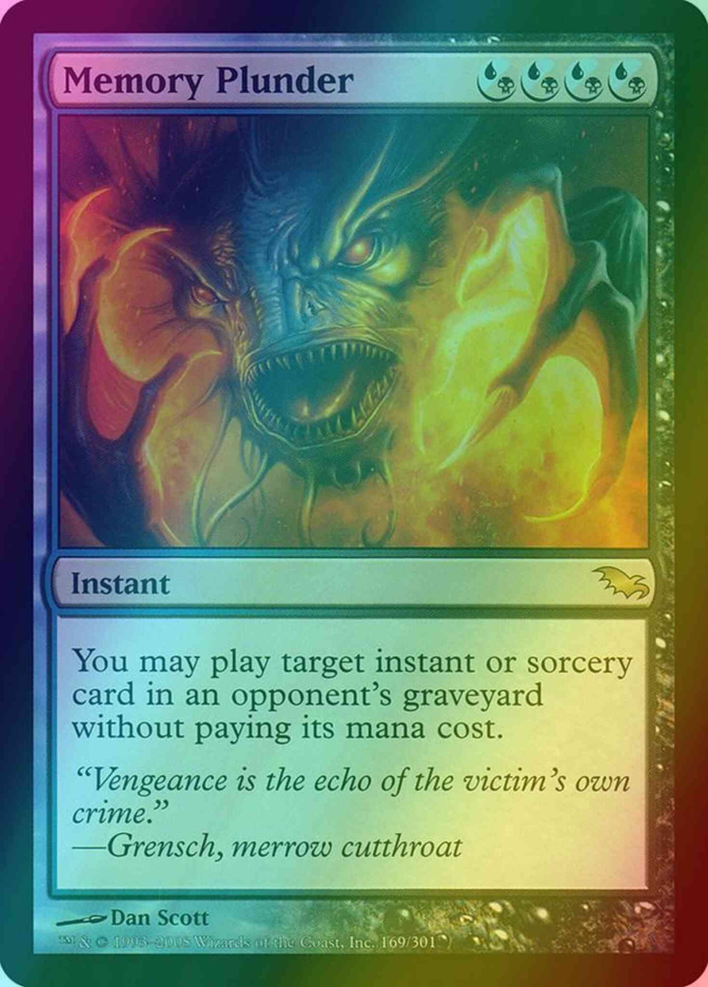 Memory Plunder [169] [Shadowmoor] [Foil]
