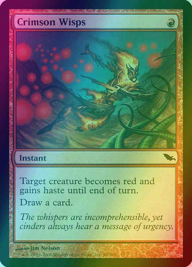 Crimson Wisps [88] [Shadowmoor] [Foil]
