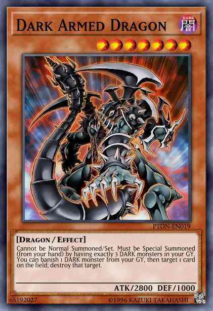 Dark Armed Dragon - LCKC-EN068 - Secret Rare - 1st Edition