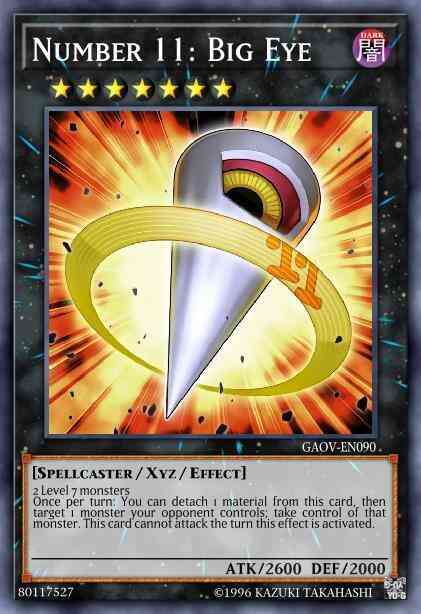 Number 11: Big Eye - BPW2-EN102 - Ultra Rare - 1st Edition