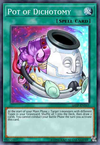 Pot of Dichotomy - SHSP-EN065 - Secret Rare - Unlimited