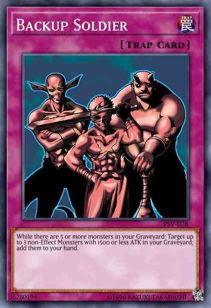 Backup Soldier - 5DS1-EN035 - Common - 1st Edition