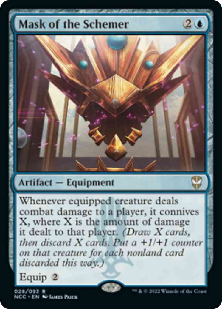 Mask of the Schemer [28] [Streets of New Capenna: Commander] [Non-Foil]