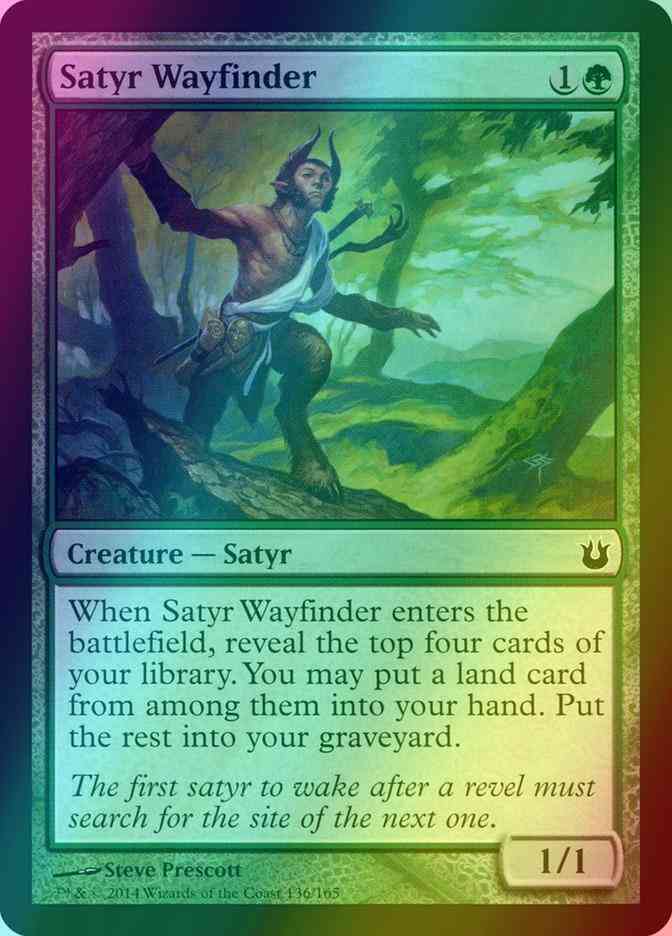 Satyr Wayfinder [136] [Born of the Gods] [Foil]