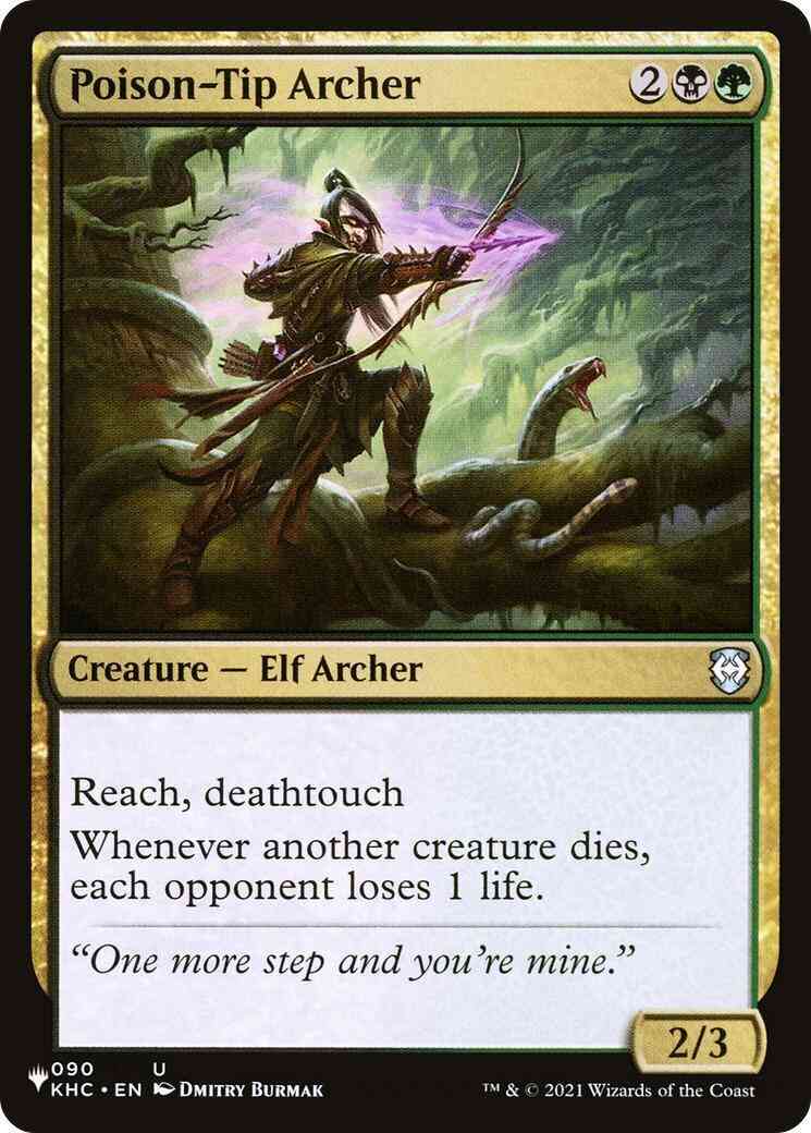 Poison-Tip Archer [KHC-90] [The List] [Non-Foil]