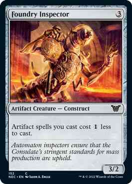 Foundry Inspector [152] [Kamigawa: Neon Dynasty: Commander] [Non-Foil]