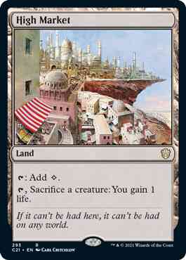 High Market [293] [Commander 2021] [Non-Foil]