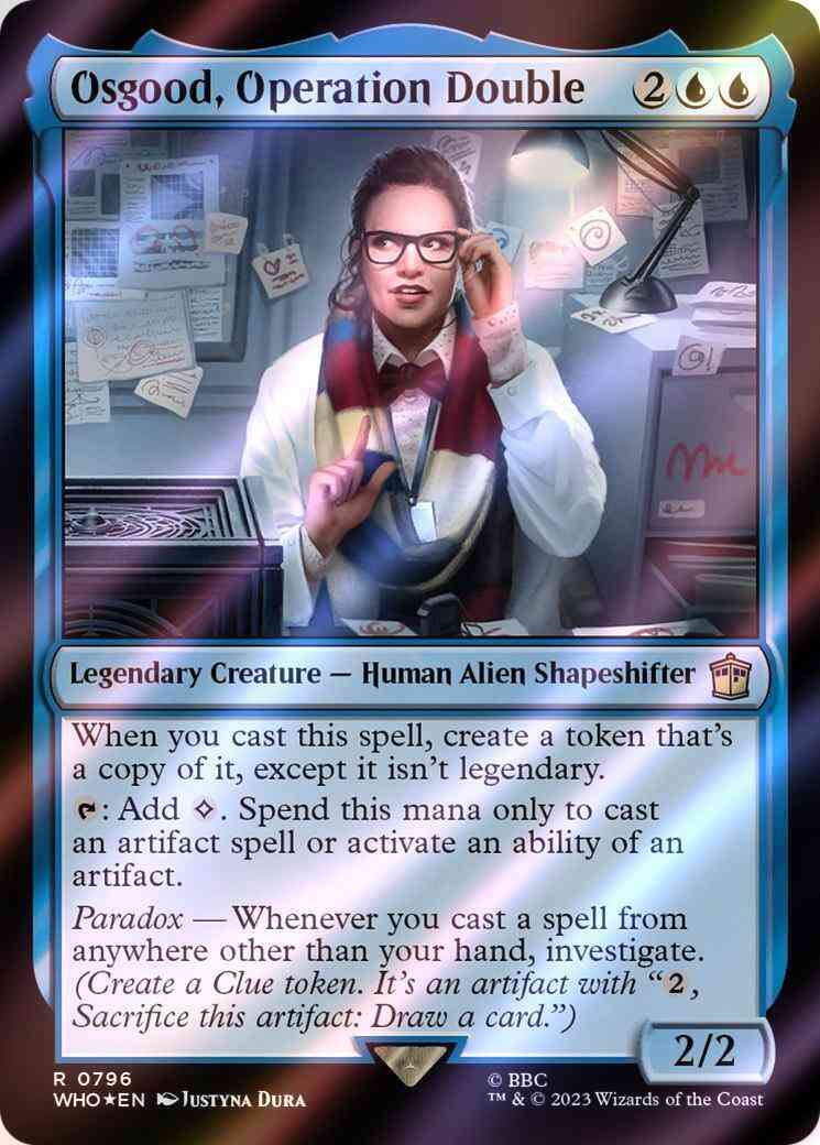Osgood, Operation Double [796] [Universes Beyond: Doctor Who] [Surge Foil]