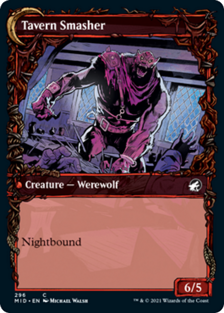 Tavern Ruffian // Tavern Smasher [296] [Equinox Showcase] [Innistrad: Midnight Hunt] [Non-Foil]