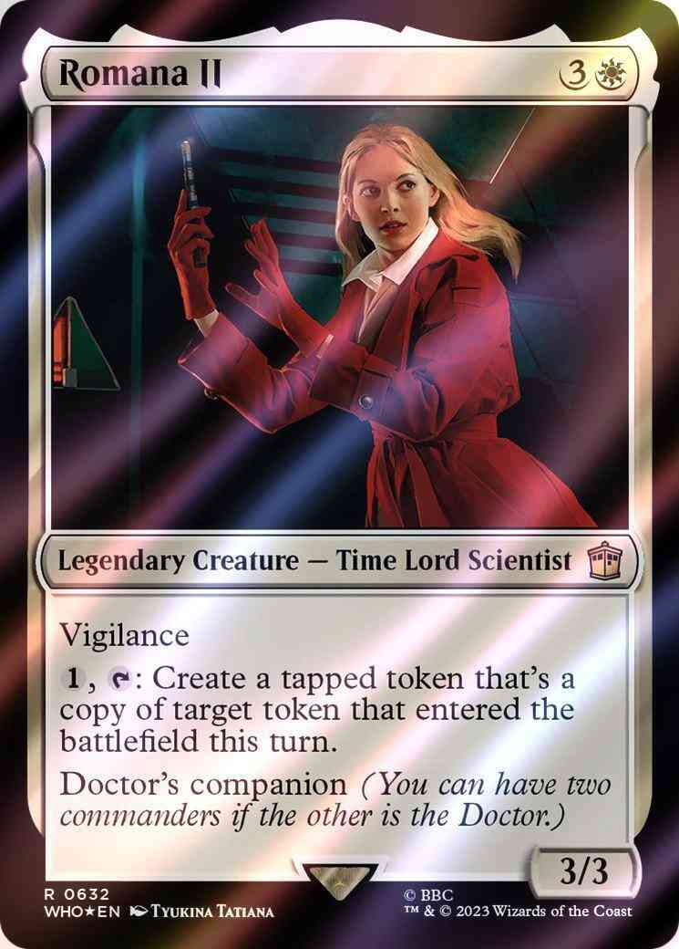 Romana II [632] [Universes Beyond: Doctor Who] [Surge Foil]