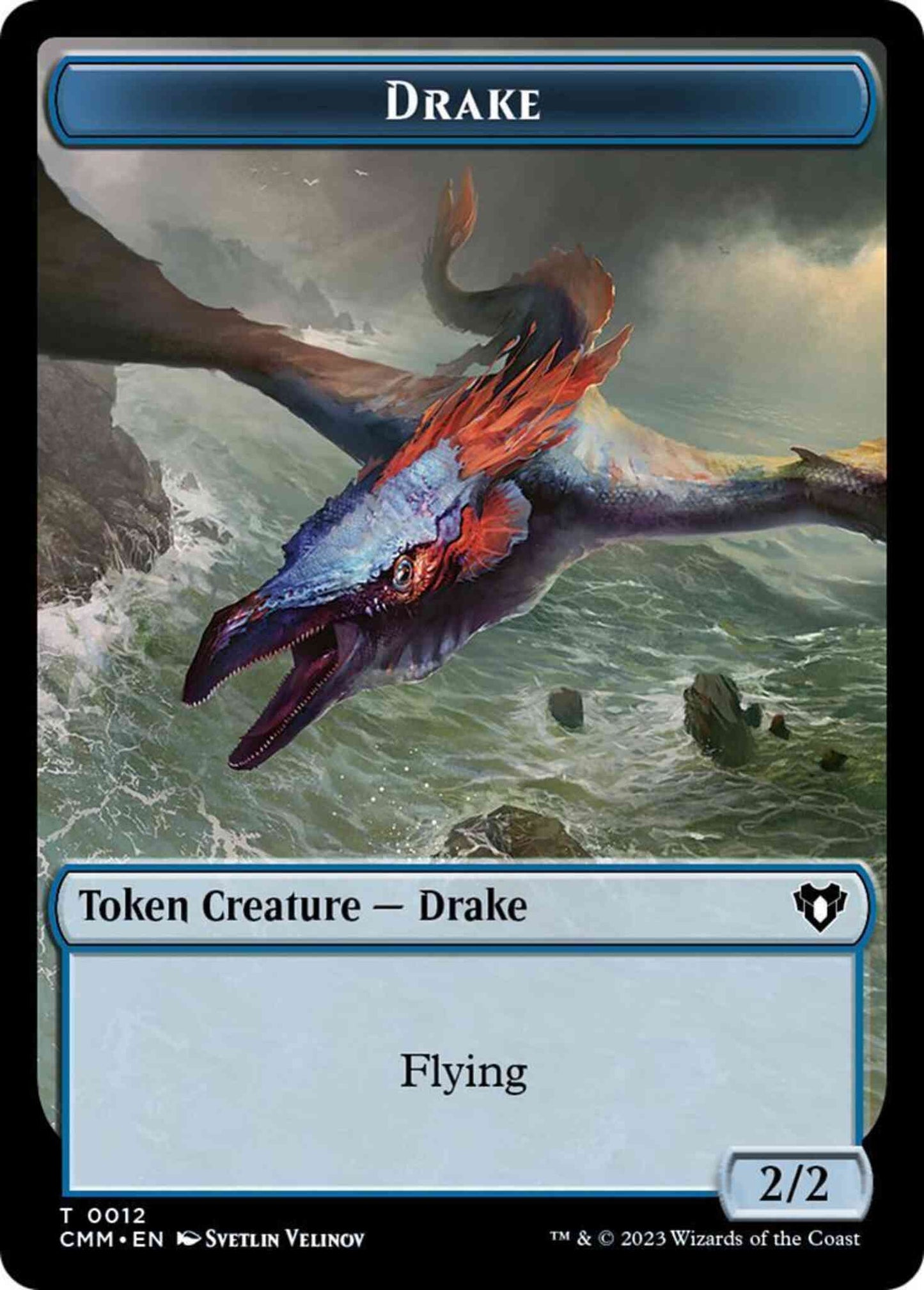 Drake Token (12) // Treasure Token (48) [Commander Masters: Tokens] [Non-Foil]
