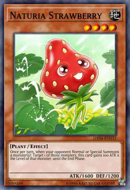 Naturia Strawberry - DT04-EN031 - Duel Terminal Normal Parallel Rare - Duel Terminal