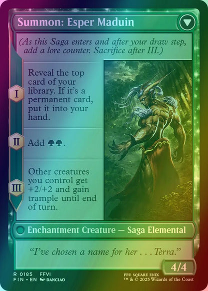 Esper Origins // Summon: Esper Maduin [185] [FINAL FANTASY] [Foil]