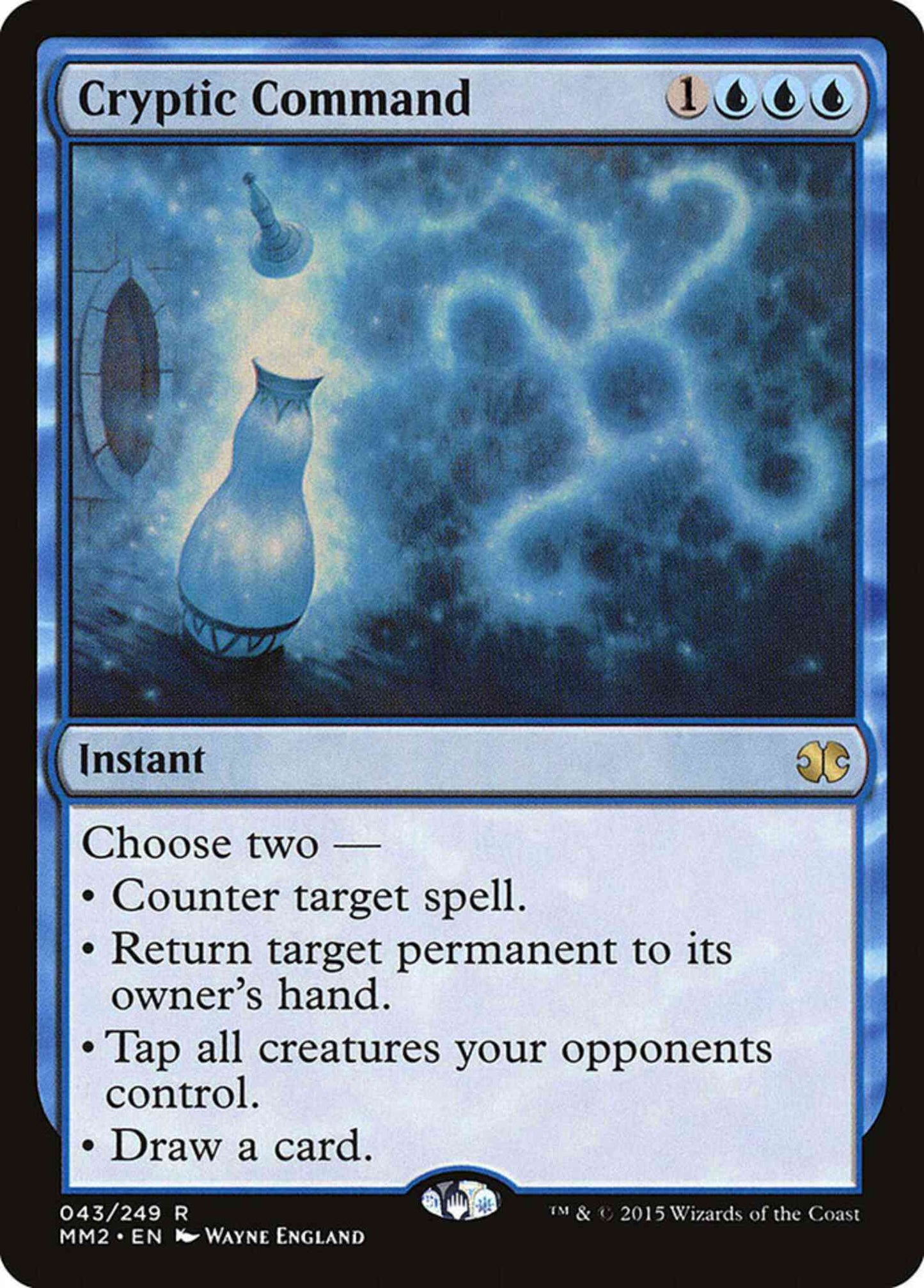 Cryptic Command [43] [Modern Masters 2015] [Non-Foil]