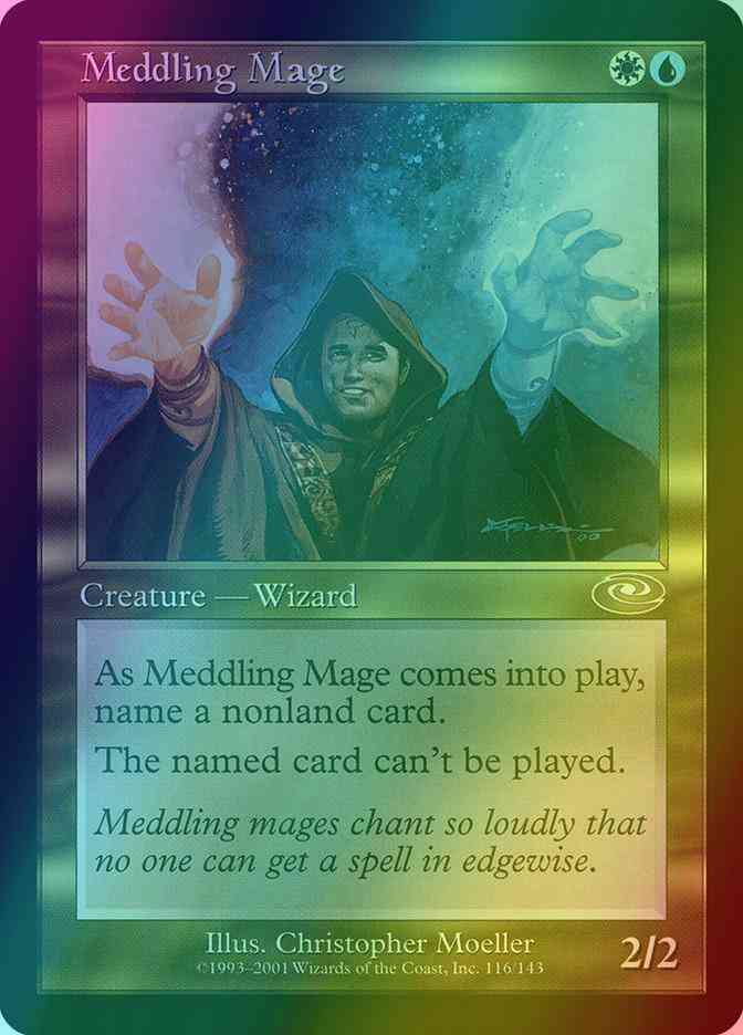 Meddling Mage [116] [Planeshift] [Foil]