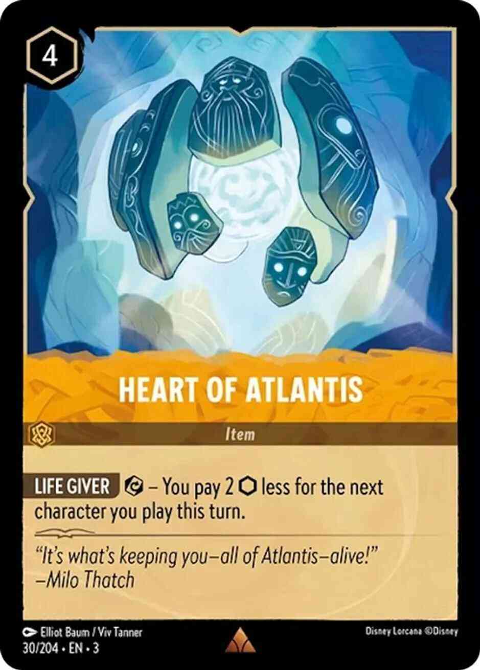 Heart of Atlantis - 30/204 [Into the Inklands] [Non-Foil]
