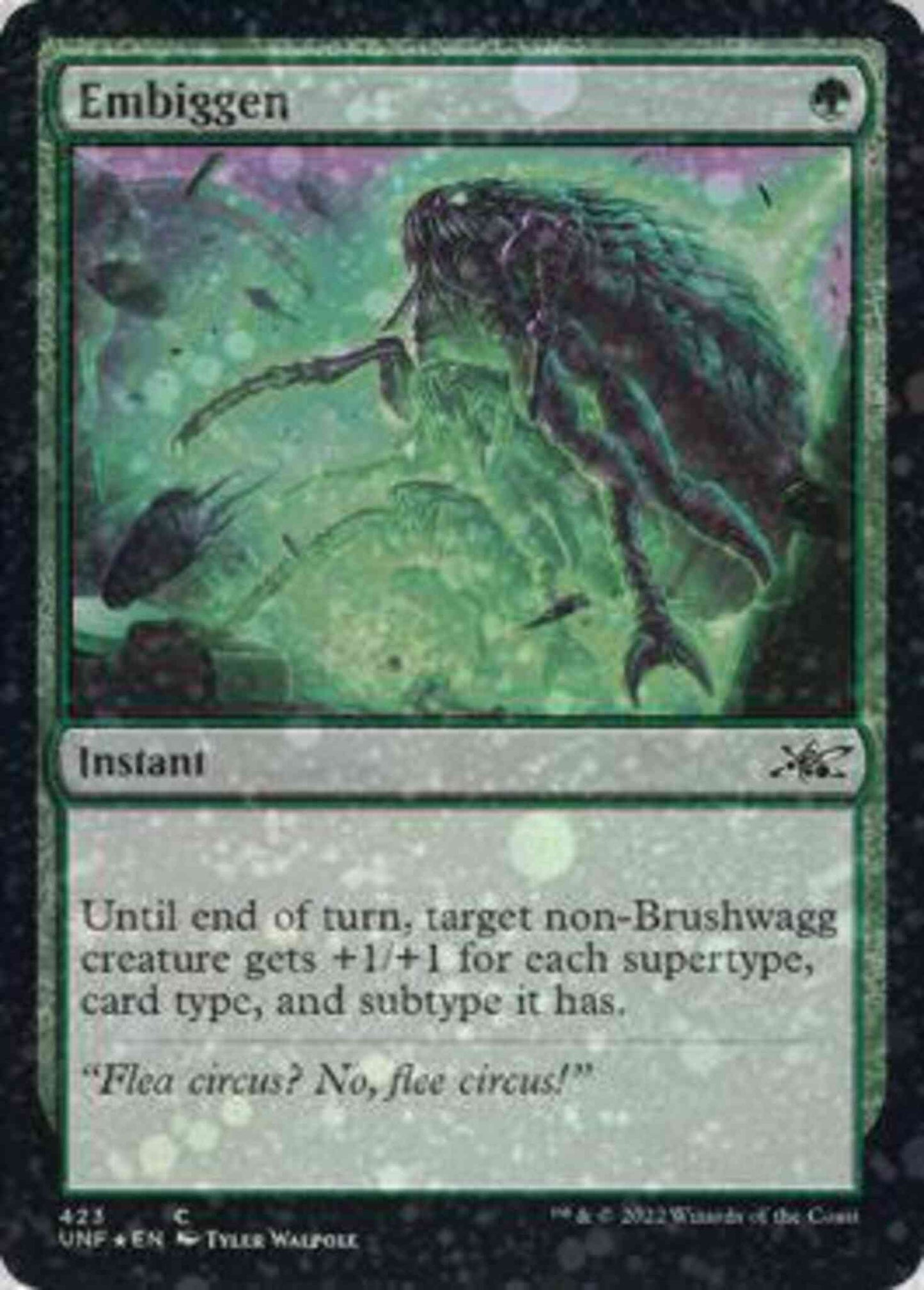 Embiggen [423] [Unfinity] [Galaxy Foil]