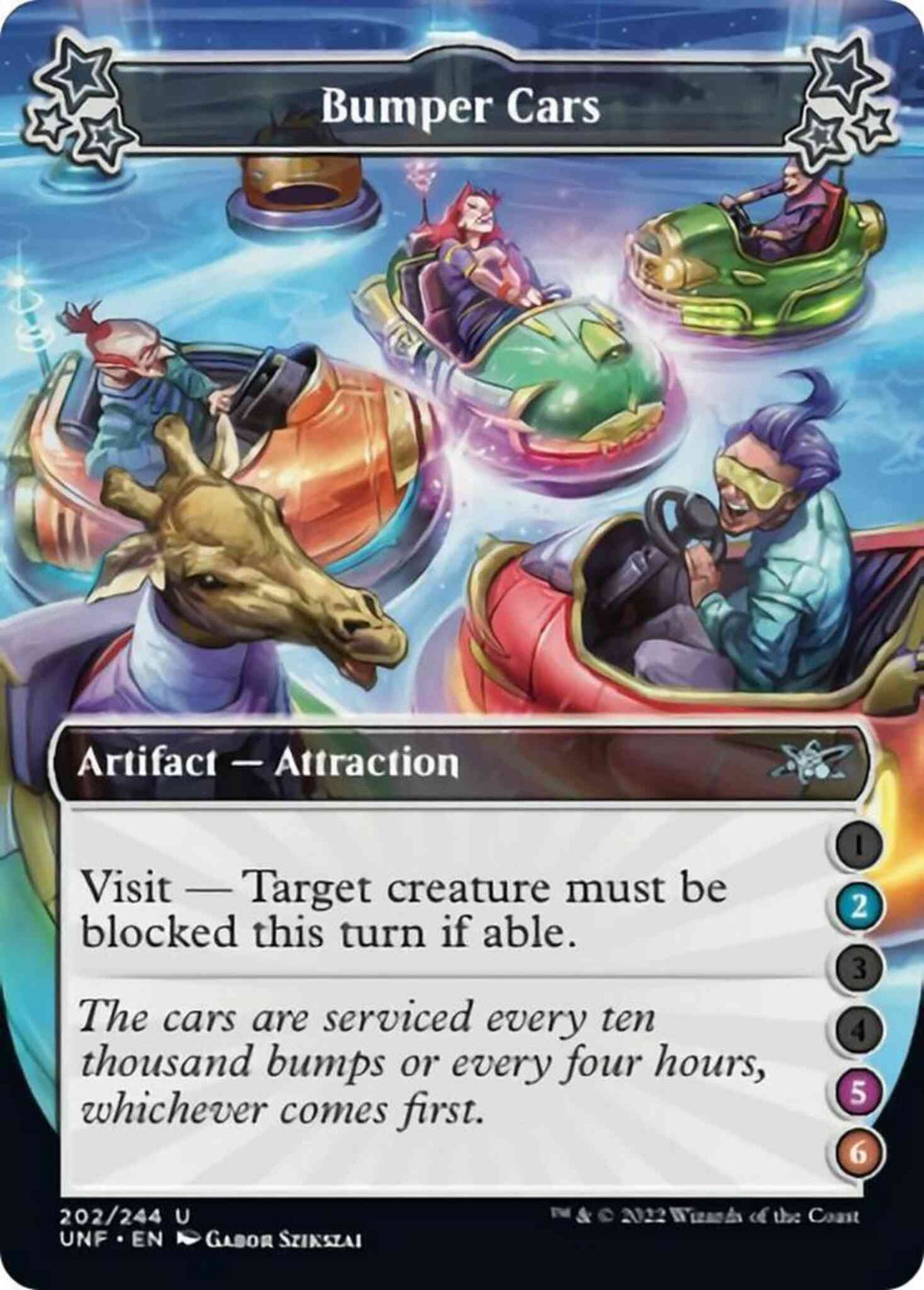 Bumper Cars (2/5/6) [202c] [Borderless] [Unfinity] [Non-Foil]