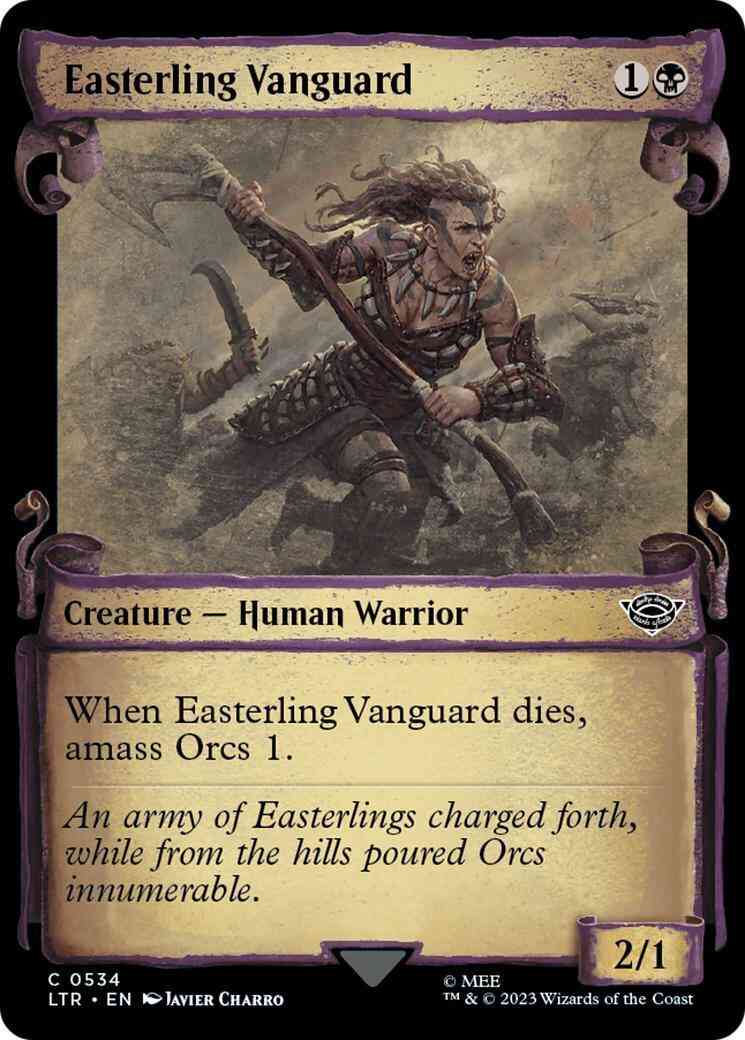 Easterling Vanguard [534] [Scrolls Showcase] [The Lord of the Rings: Tales of Middle-earth] [Non-Foil]