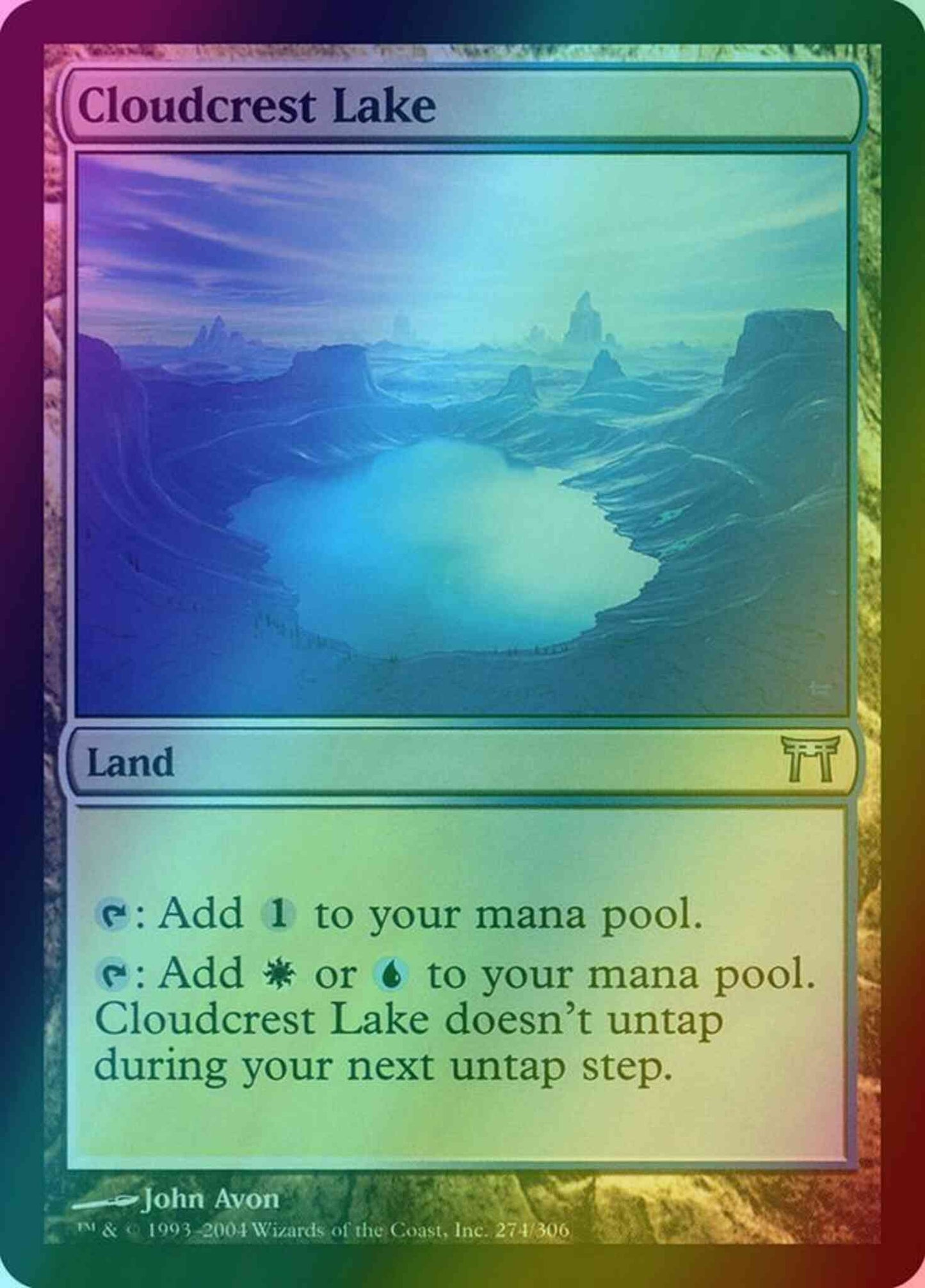 Cloudcrest Lake [274] [Champions of Kamigawa] [Foil]