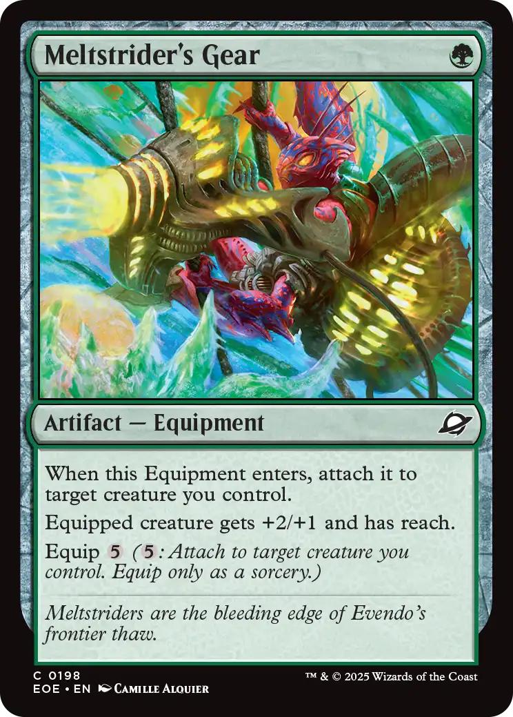 Meltstrider's Gear [198] [Edge of Eternities] [Non-Foil]
