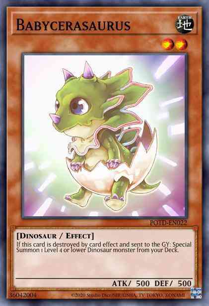 Babycerasaurus (Blue) - DL13-EN012 - Rare - Unlimited
