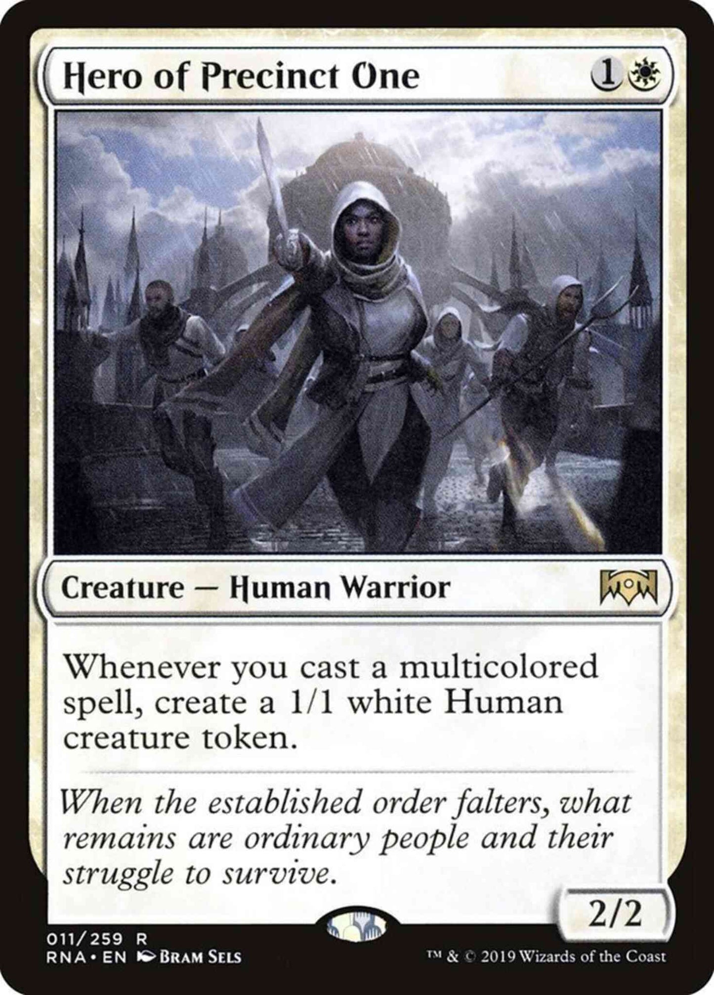 Hero of Precinct One [11] [Ravnica Allegiance] [Non-Foil]