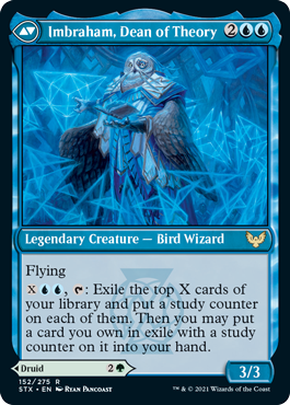 Kianne, Dean of Substance // Imbraham, Dean of Theory [152] [Strixhaven: School of Mages] [Non-Foil]