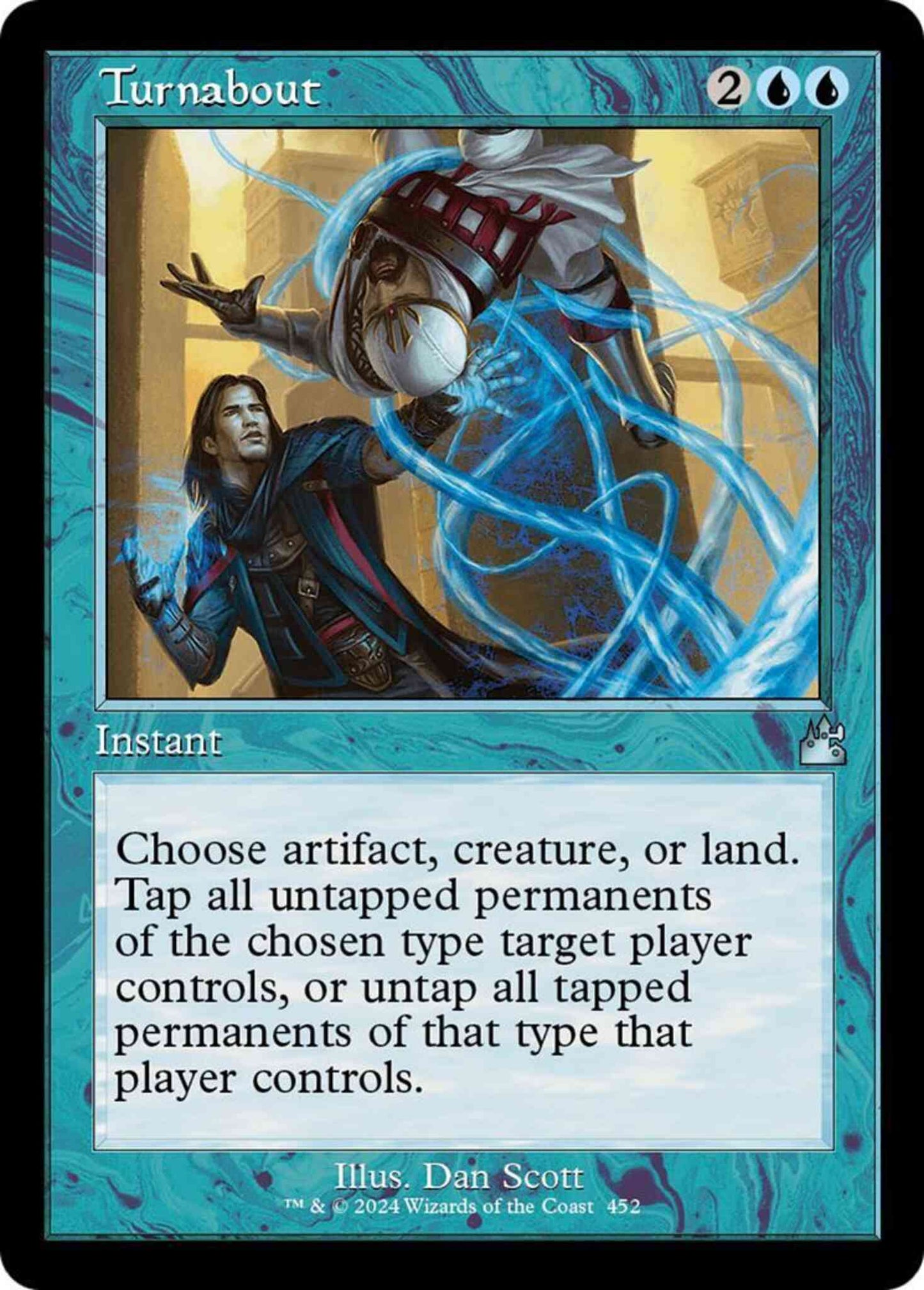 Turnabout [452] [Retro Frame] [Ravnica Remastered] [Non-Foil]
