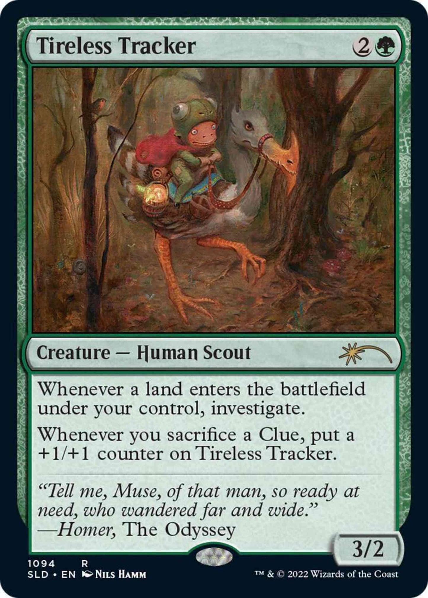 Tireless Tracker [1094] [Nils Hamm] [Secret Lair Drop] [Non-Foil]