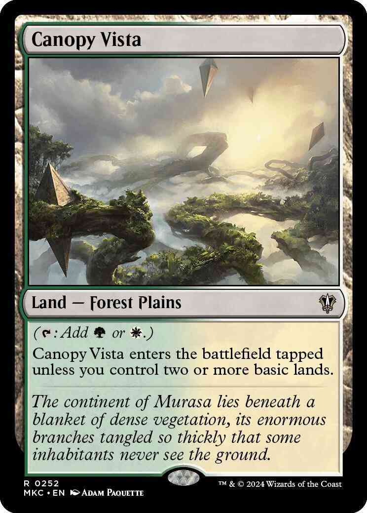 Canopy Vista [252] [Murders at Karlov Manor: Commander] [Non-Foil]