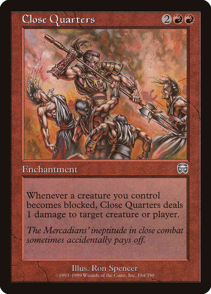 Close Quarters [184] [Mercadian Masques] [Non-Foil]