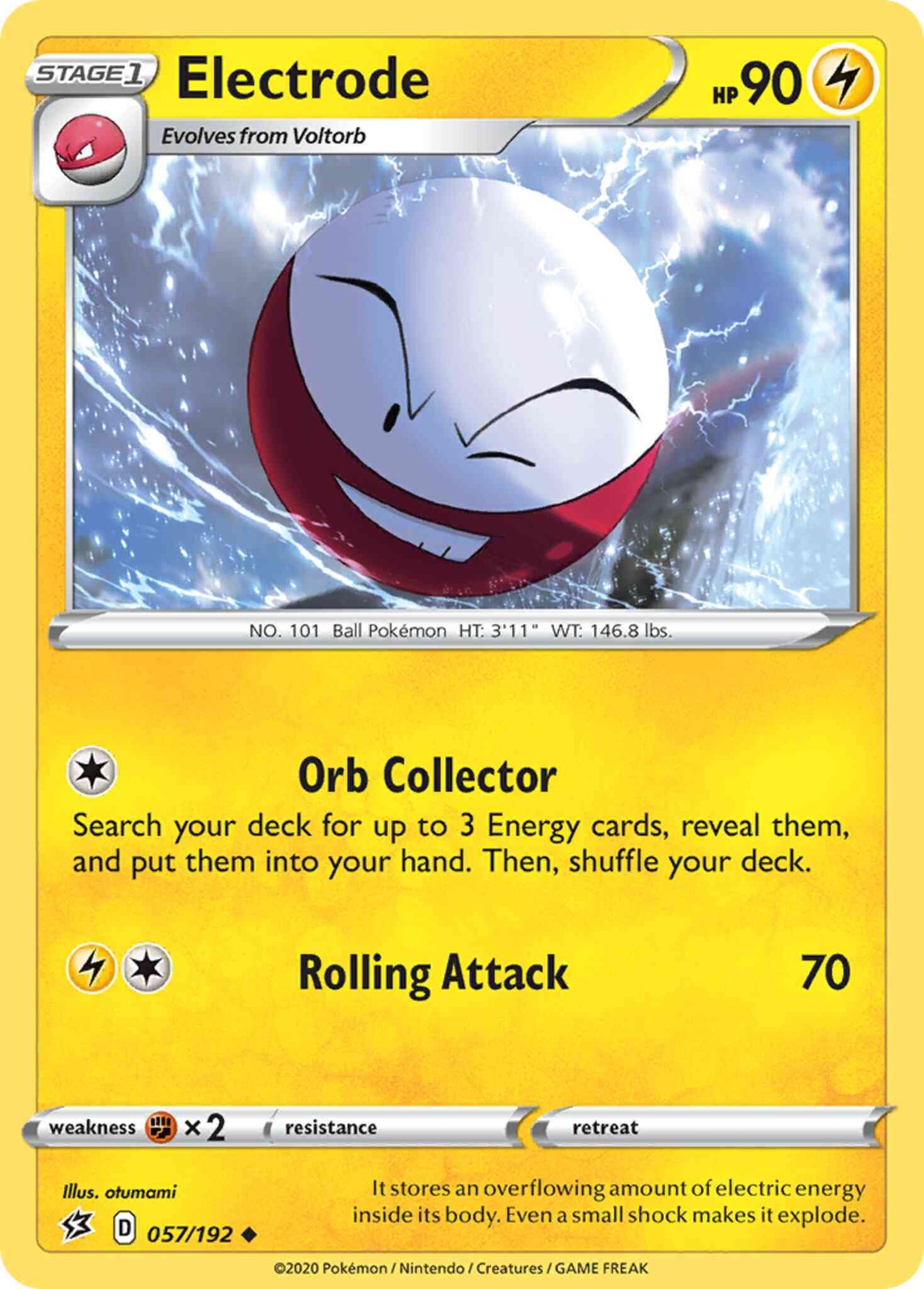 Electrode - 057/192 - Uncommon [swsh2-057] [Non-Holo]
