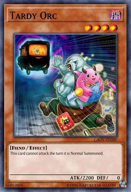 Tardy Orc - BP03-EN096 - Rare - 1st Edition