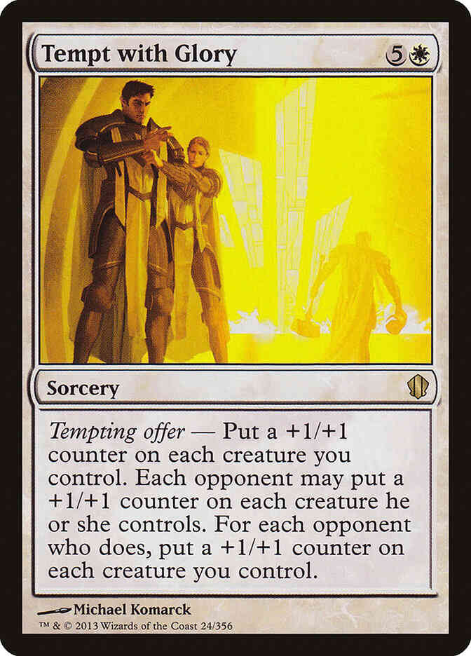 Tempt with Glory [24] [Commander 2013] [Non-Foil]