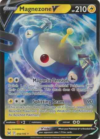 Magnezone V - 056/196 - Rare Holo V [swsh11-056] [Ultra]