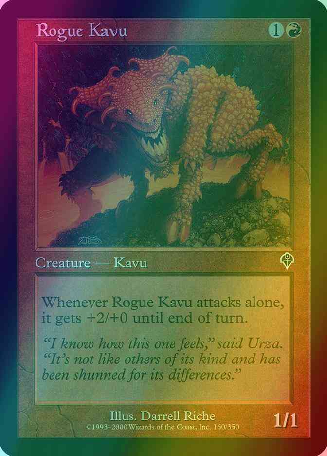 Rogue Kavu [160] [Invasion] [Foil]