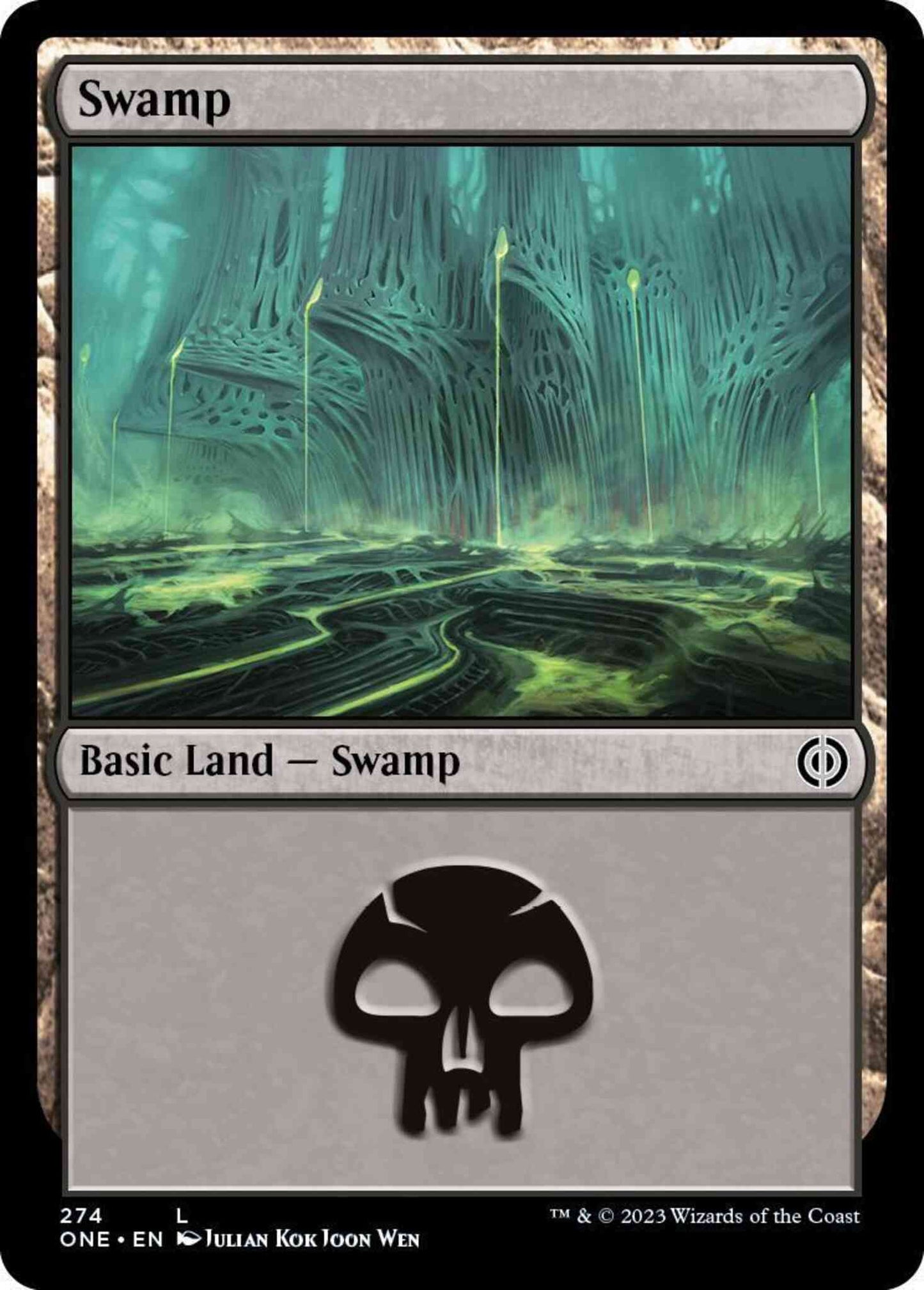 Swamp [274] [Phyrexia: All Will Be One] [Non-Foil]