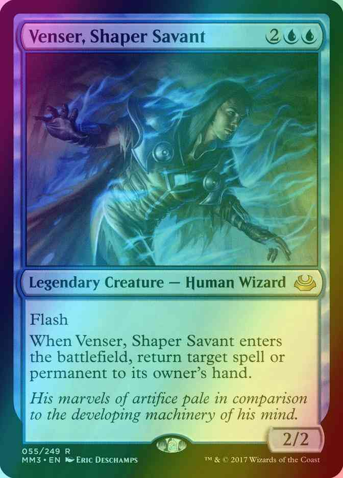 Venser, Shaper Savant [55] [Modern Masters 2017] [Foil]