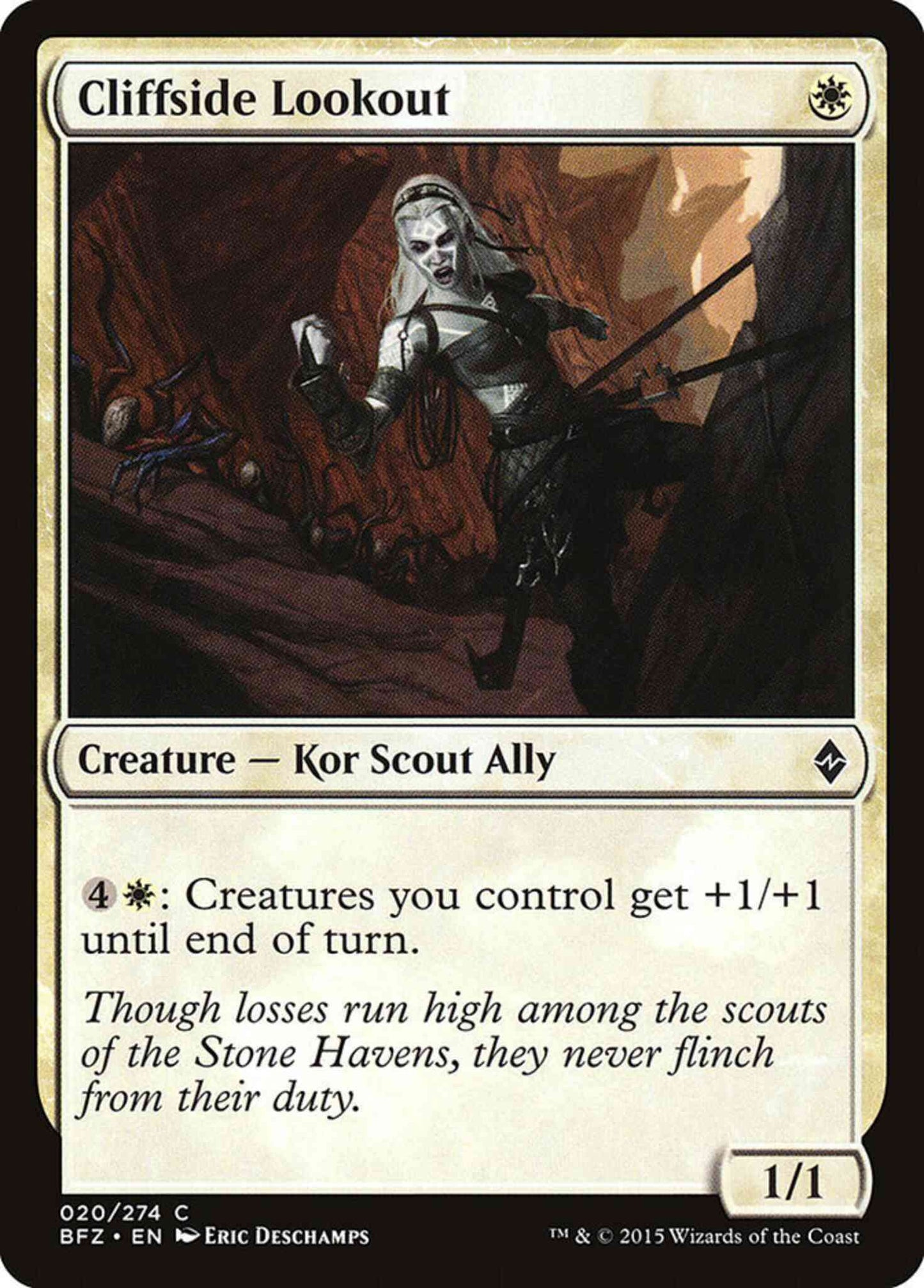 Cliffside Lookout [20] [Battle for Zendikar] [Non-Foil]