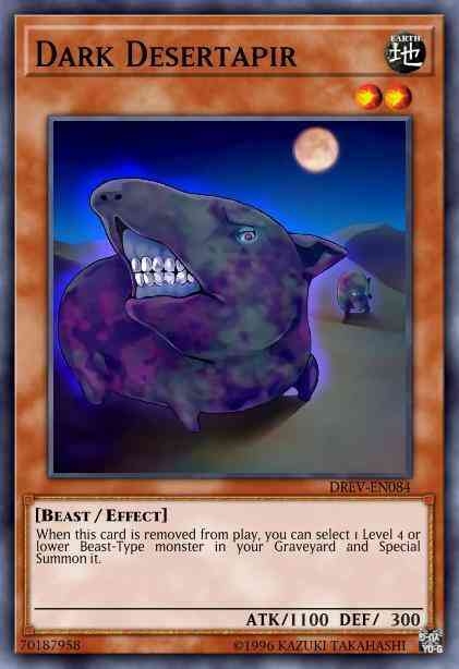 Dark Desertapir - DREV-EN084 - Rare - Unlimited