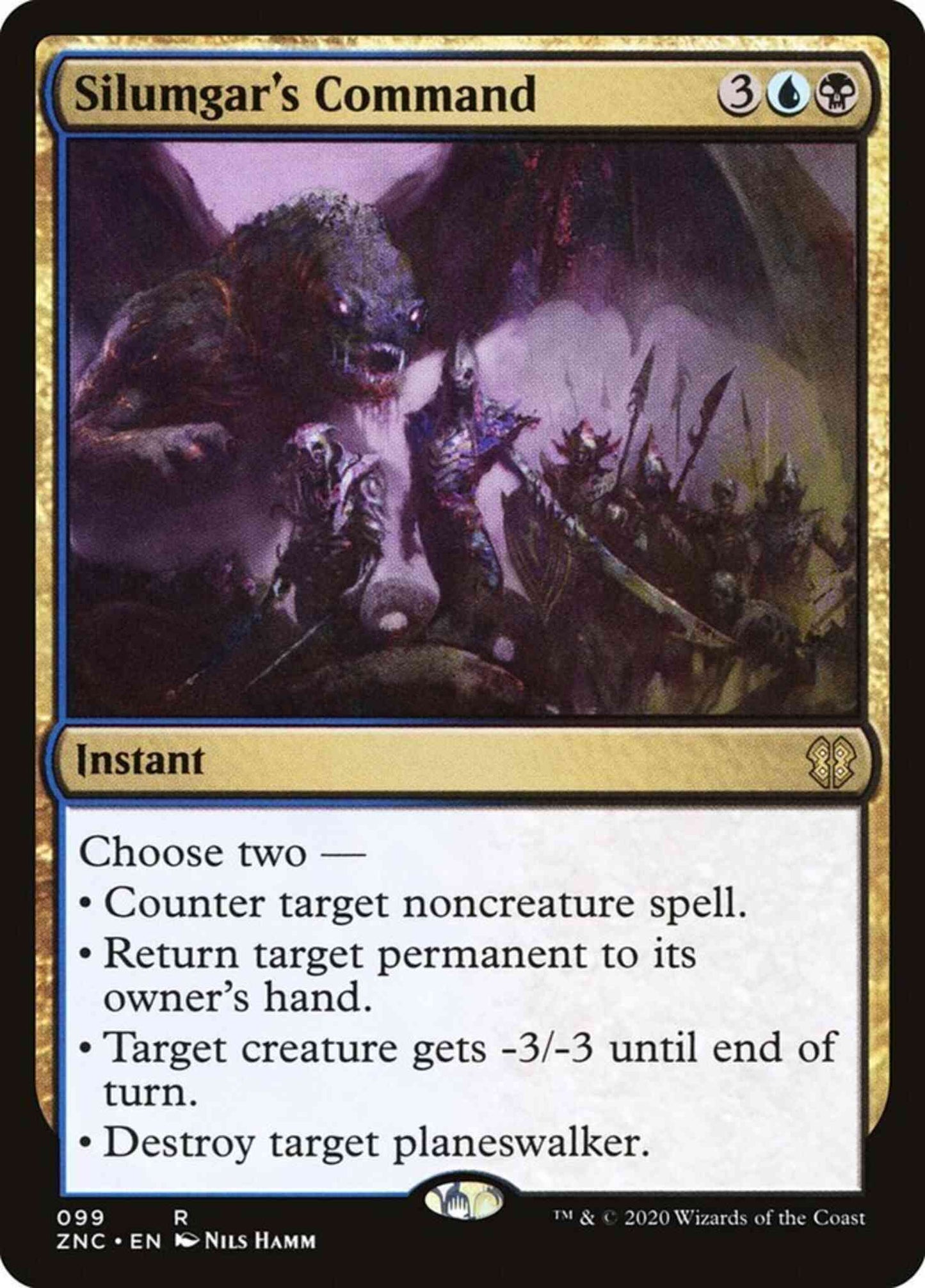 Silumgar's Command [99] [Zendikar Rising Commander] [Non-Foil]