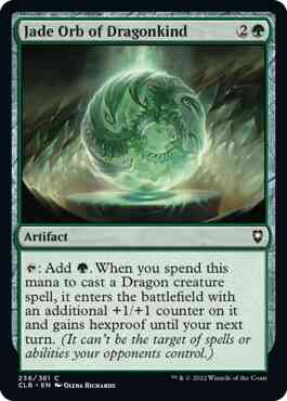 Jade Orb of Dragonkind [236] [Commander Legends: Battle for Baldur's Gate] [Non-Foil]