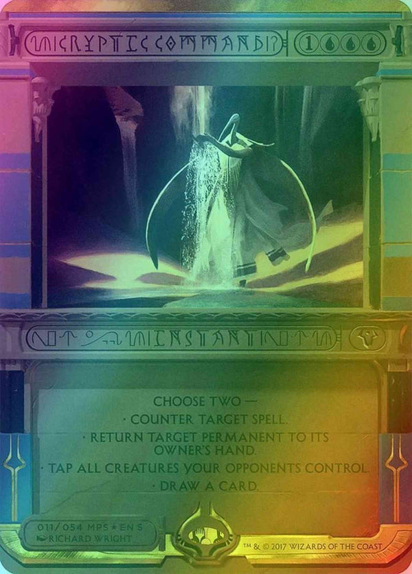 Cryptic Command [11] [Masterpiece Series] [Amonkhet Invocations] [Foil]