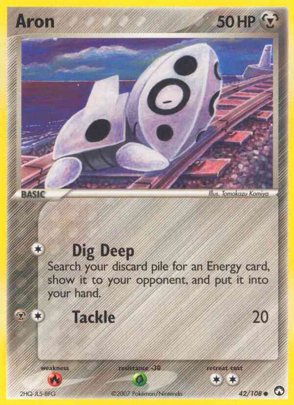 Aron - 42/108 - Common [ex16-42] [Non-Holo]